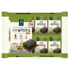 清淨園 橄欖油傳統海苔, 16個, 5g