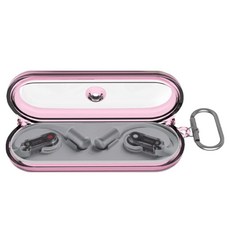 NOTHING 이어 오픈 크리스탈 투명 케이스, 핑크, 1개