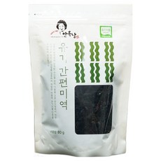 안옥남 유기식품인증 간편미역, 80g, 1개