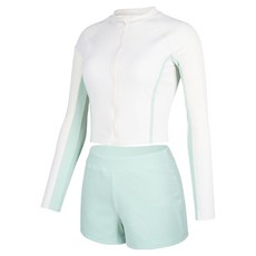 renoma 女款粉彩拉鍊防磨衣上下套裝 RN-LS2F522