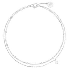 제이에스티나 여성용 라라 J 2줄 팔찌 +메시지카드+헤어슈슈+쇼핑백