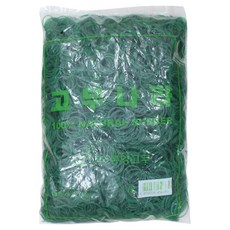 GOMUNARA 橡膠圈 1kg 40 x 1.3 mm, 綠色, 1個