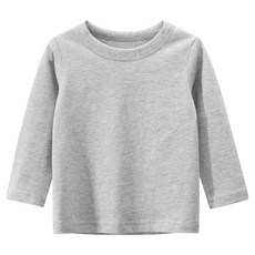 조이멀티 엠케이 아동용 무지 베이직 이너 긴팔 티셔츠