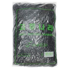 GOMUNARA 橡皮筋 1kg 70 x 1.5 mm, 黑色, 1個