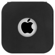 Libman Mac Mini M4 相容人造皮革保護殼 黑色, 1個