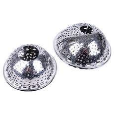 Livingglory 不鏽鋼多用途蒸盤 大 29cm + 特大 31cm 套組, 1套