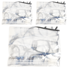 掛式真空衣物收納袋 中號, 1個, 3個