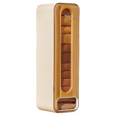 ecoco 意可可 Naniz 第二代壁掛式內衣褲收納盒, 奶油黃, 1個