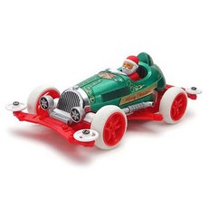 타미야 Mini 4WD Santa Claus VS 작동완구 95678, 1개, 혼합색상