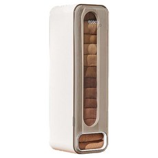 ecoco 意可可 Naniz 第二代壁掛式內衣褲收納盒, 白色, 1個