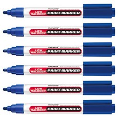 monAmi 低鹵素油漆筆 藍色, 1色, 6個