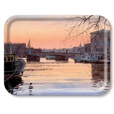 Yamida 春季晚宴方形託盤 JP4333-615, 1個, 混合色