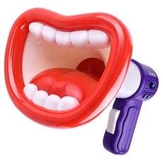 비에이비오 FUNNY 입술 보이스 체인저 확성기, 혼합색상, 1개