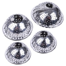 Livingglory 不鏽鋼多用途蒸盤 小 22.5cm + 中 25.5cm + 大 29cm + 特大 31cm 套組, 1套