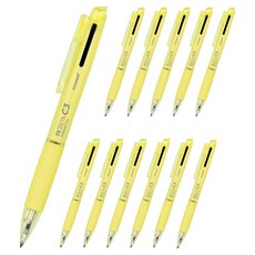 monAmi FX ZETA C3 原子筆 0.5mm, 12個, 檸檬黃