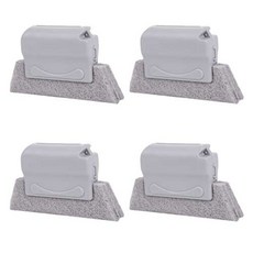 S&Q 窗戶縫隙清潔刷, 灰色, 4個