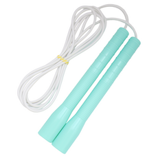 JFROPE 橫式高速跳繩, 薄荷綠色 + 白色條紋, 1個