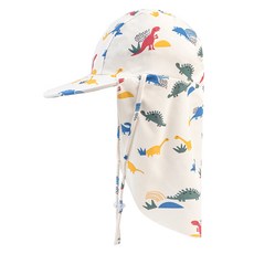 Bebechat 兒童侏羅紀公園護頸遮陽帽