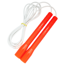 JFROPE 橫式高速跳繩, 紅色 + 白色條紋, 1個