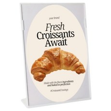 리야홈 아크릴 꽂이 L자형 01 화이트, 1개