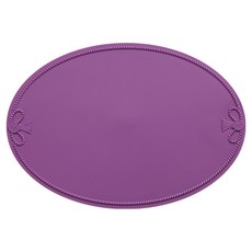 Mallow Space Hommage Vivian 矽膠餐墊, 1人份(450 x 315 mm), 紫色, 1個