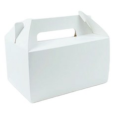 DesignPackage 鮮奶油前開式盒 大, 白色, 25個