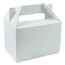 천운패키지 생크림 박스 앞열림 중, 화이트, 25개