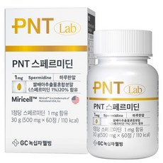 Dr.PNT GC綠十字健康 亞精胺 60p, 1個, 30g