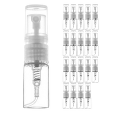 미니 향수 공병 2ml, 투명, 20개