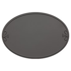 Mallow Space Hommage Vivian 矽膠餐墊, 1人份(450 x 315 mm), 深灰色, 1個