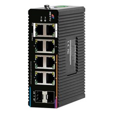 NEXTU Peerbang 8埠 2SFP 工業用 Gigabit 網管型 POE 交換式集線器, 1個, POE9628GDT