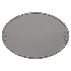 Mallow Space Hommage Vivian 矽膠餐墊, 1人份(450 x 315 mm), 暖灰色, 1個