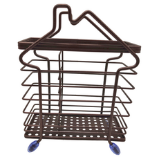 PINGE 簡約筒刀叉勺瀝水架 1KG, 1層, 黑色, 1個