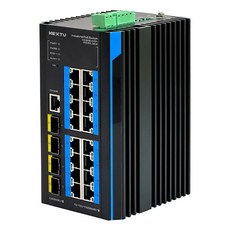 NEXTU PIRAON 16埠 TP 4SFP 工業用 Gigabit 網管型 POE 交換式集線器, 1個, POE4622MDTL3