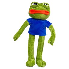 아트조이 왕눈이 개구리 쿠션, 45cm, 혼합색상, 1개