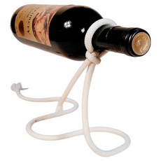 Bomari 北歐風室內設計葡萄酒架, 1個, 白色繩索