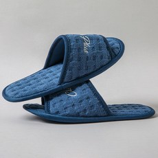 ARYKO 可水洗棉質室內拖鞋, 1個, 海軍藍