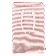 TOTANKI Woni's House 大容量可折疊收納洗衣籃, 粉紅色