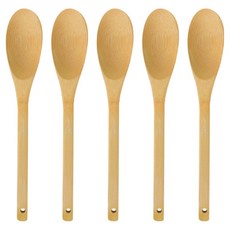 대나무 볶음스푼 28cm, 원목, 5개