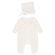 Tartine et Chocolat 嬰幼兒用 GL Anna連身衣 + 精靈帽禮盒組