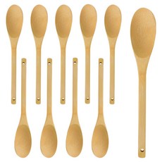 대나무 볶음스푼 28cm, 원목, 10개