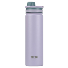 TYESO 泰碩 304不鏽鋼手提運動保溫瓶, 紫色, 750ml, 1個