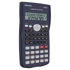 누비엘라 공학용 계산기 158 x 85 x 22 mm, 1개, 네이비