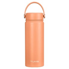 TUMS 手提搖擺隨行杯, 540ml, 蜜桃色, 1個