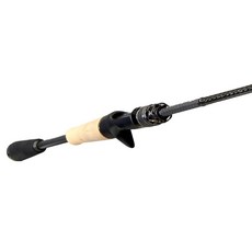 아부가르시아 부가레티 X40 액션 배스 낚시대 BGXC-68M+, 블랙 + 실버