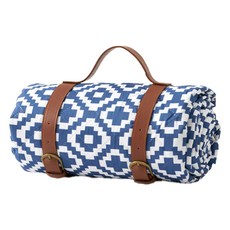 Homdam 便攜式大型防水野餐墊, 藍色