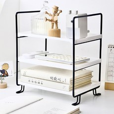 마이원츄 다용도 스텐 선반, 블랙, 3단