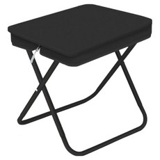 Homdam 露營用折疊露營椅, 黑色, 1個