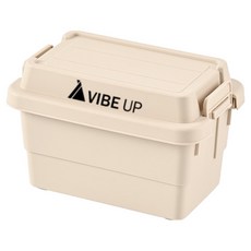 바이브업 미니 캠핑 박스, 베이지, 1개, 1단