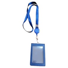 New Lip 交通卡名牌 識別證掛繩, 1個, 藍色